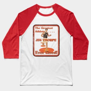 Native American Jim Thorpe Greatest Athlete Ever Lived Baseball T-Shirt